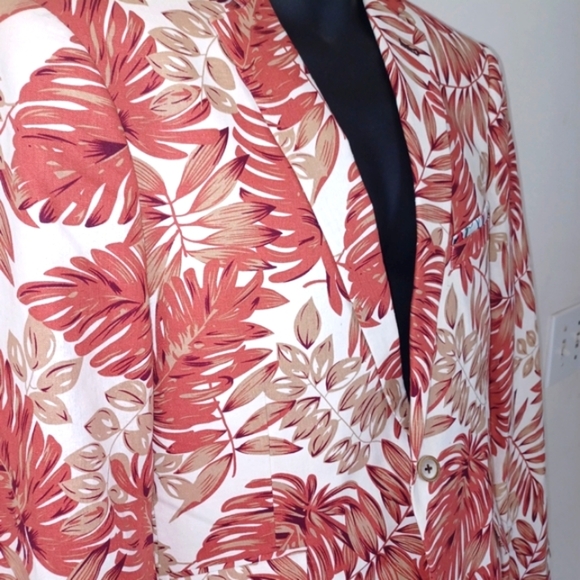 PAISLEY & GRAY Multicolor Floral Blazer, 40R - Picture 6 of 10